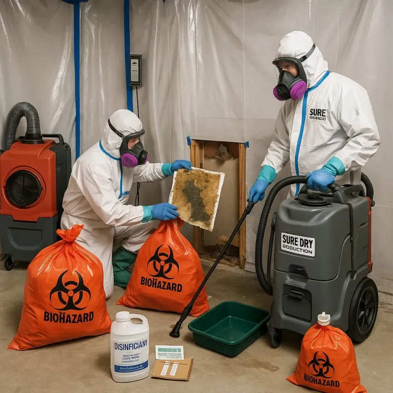 Contaminated Water Handling Protocols process in Athens, TX