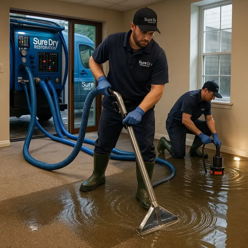 Water Extraction and Removal process in Athens, TX
